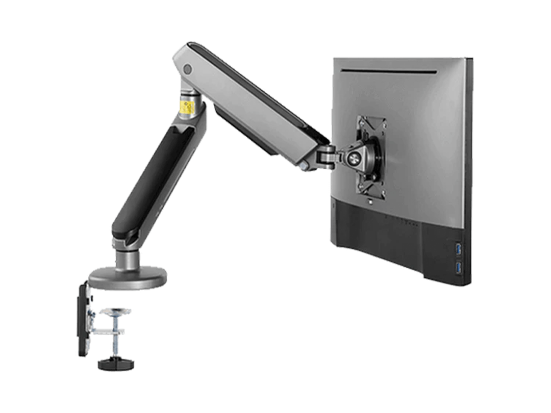 Twisted Minds TM-54-C06-G Single Monitor Arm With USB RGB - Grey in Qatar Twisted Minds TM-54-C06-G Single Monitor Arm With USB RGB - Grey in Qatar